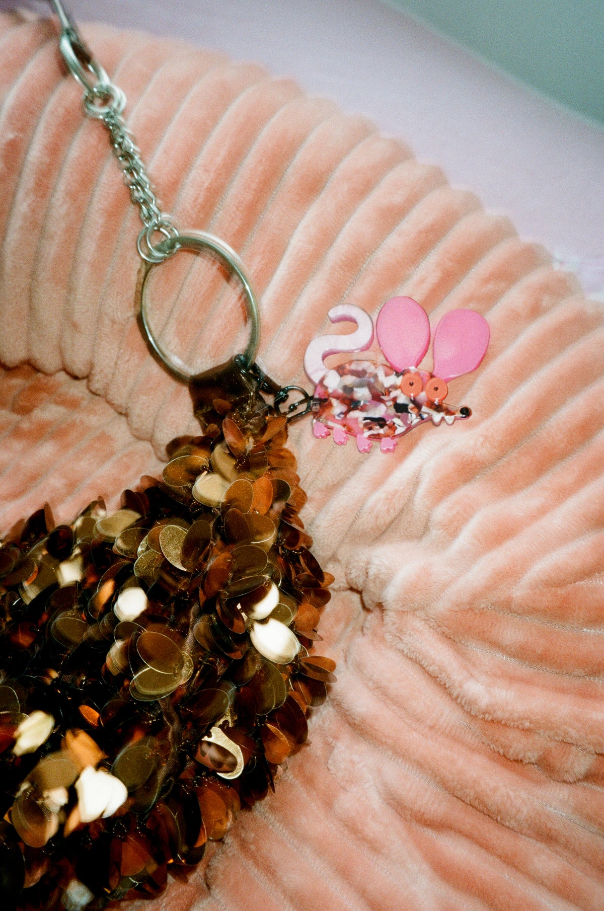 baby rat keychain | gentle thrills