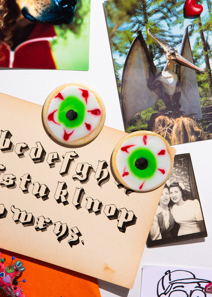 eyeball cookie magnets