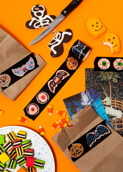 halloween cookies washi tape