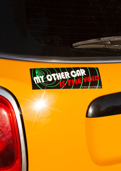 my other car is the void bumper sticker