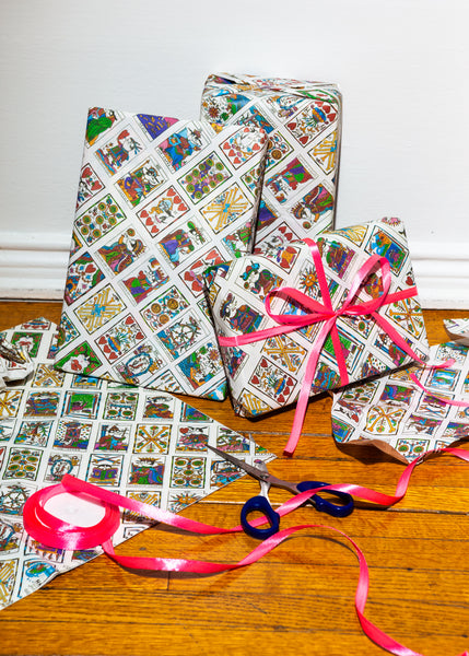 cowgirl tarot tissue pack