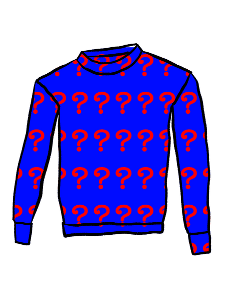 mystery imperfect sweatshirt