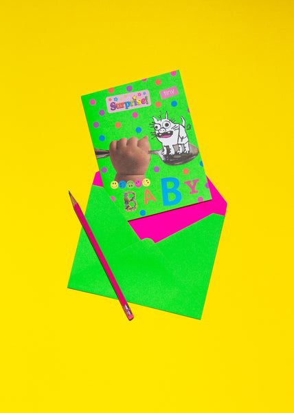 tiny baby card