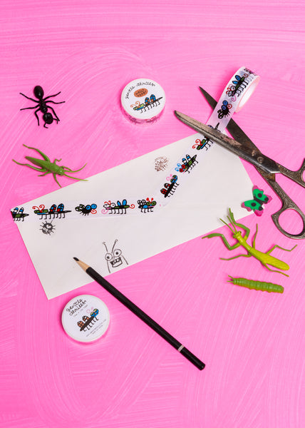 bugs washi tape