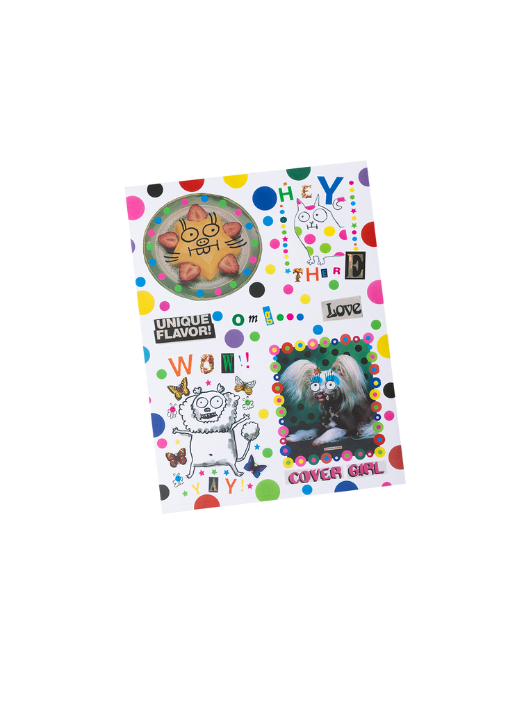 Collage Sticker Sheet collage sticker sheet | gentle thrills