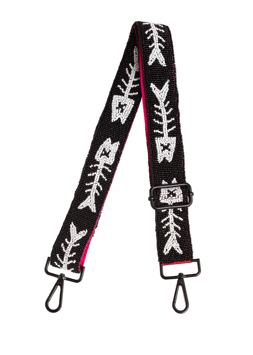 beaded adjustable purse strap