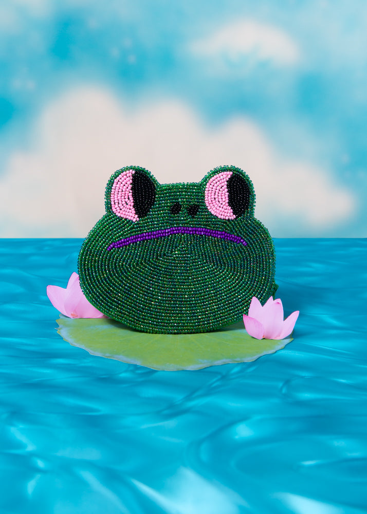 Real frog clearance coin purse