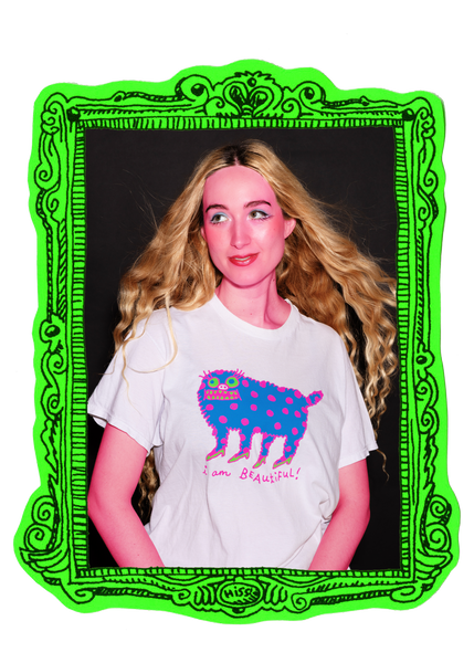 i am beautiful vintage tee