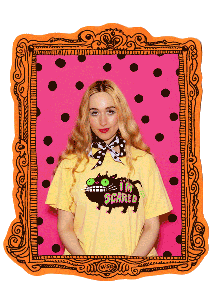 i'm scared vintage tee