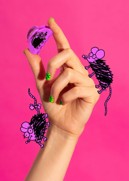 mini purple rat claw